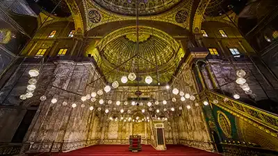 de Albasten moskee cairo